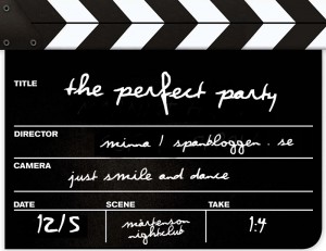 The Perfect Party spanbloggen.se Minna Tannerfalk